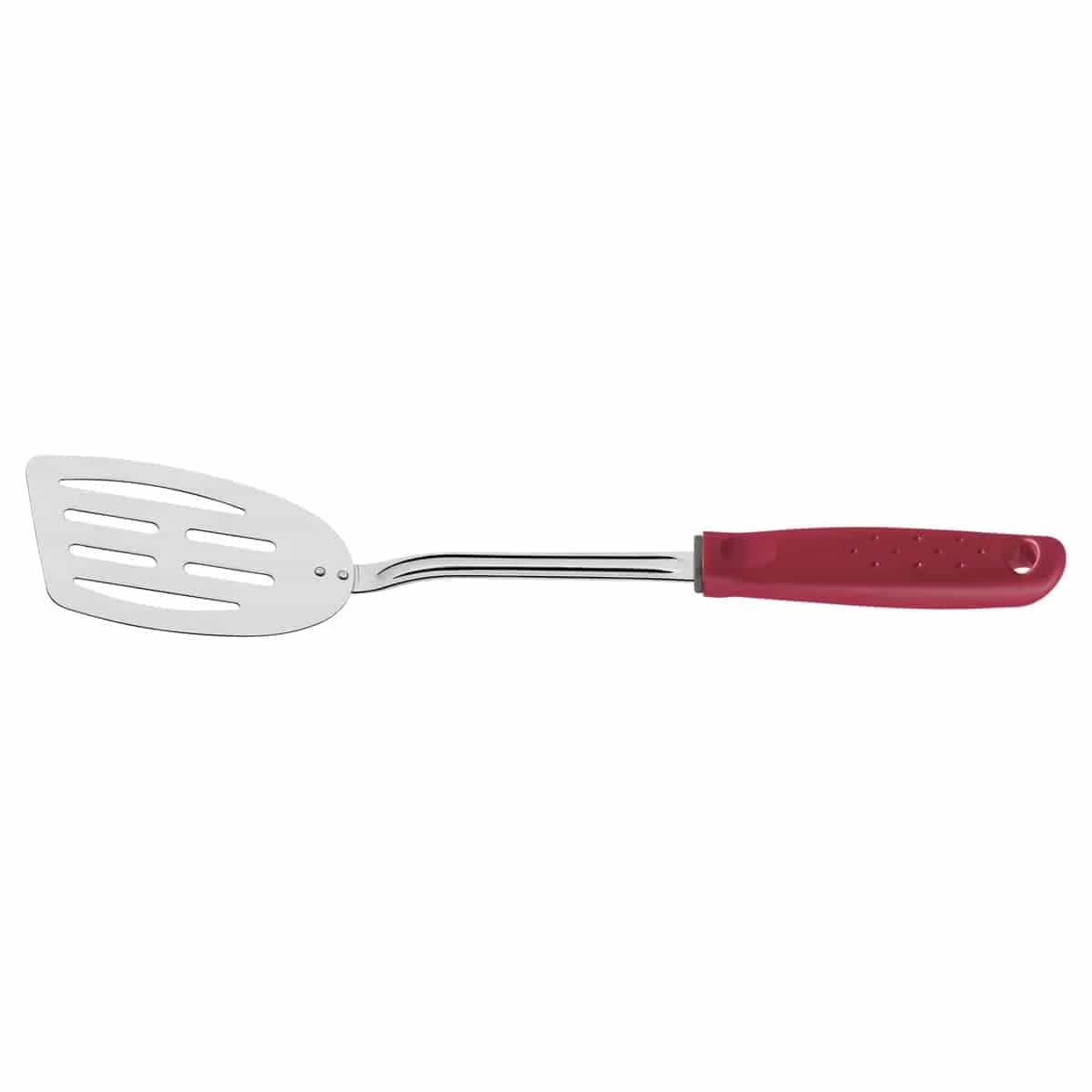 Espátula Tramontina Utilità de acero inoxidable 36.1 cm con mango rojo