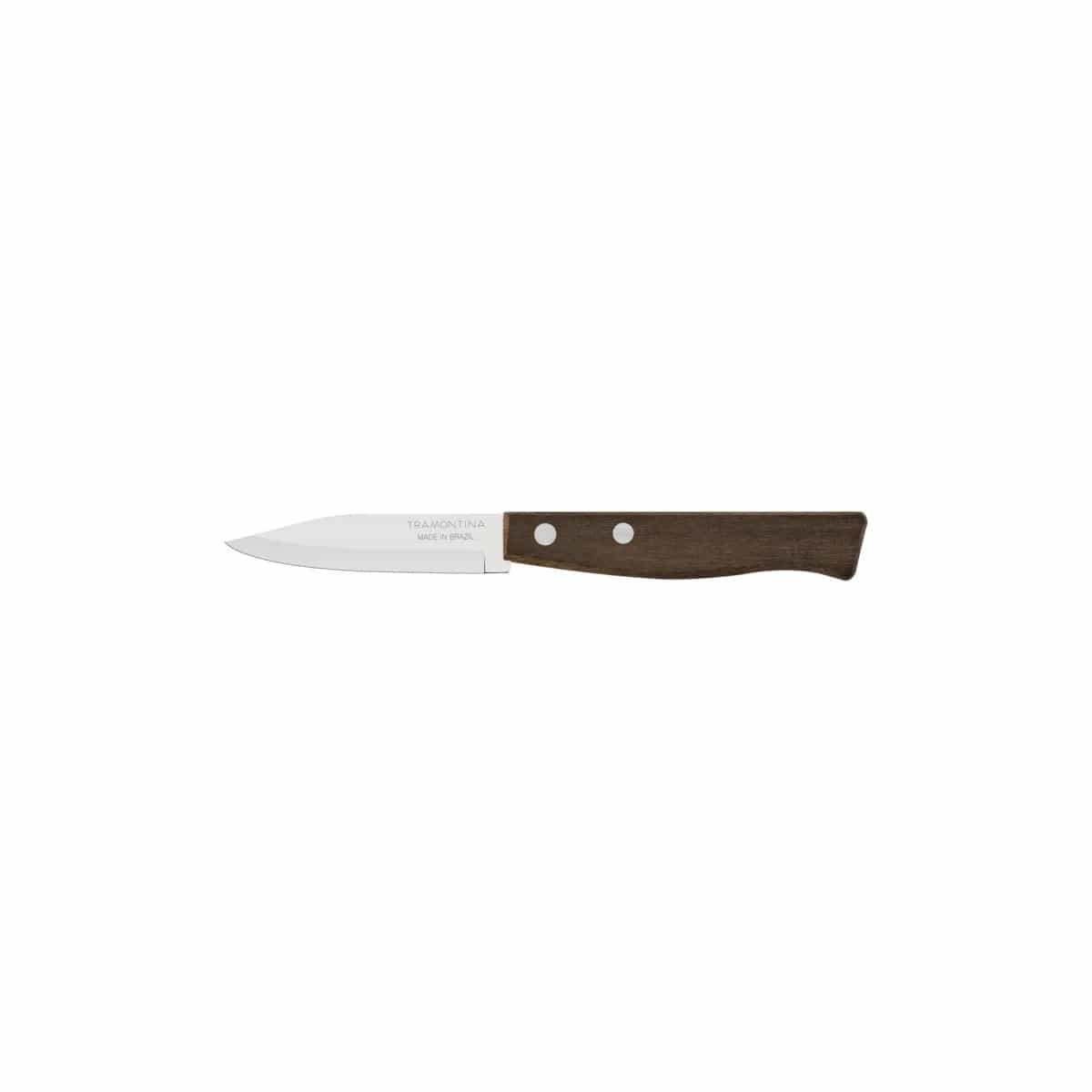 Cuchillo para frutas y verduras Tramontina Tradicional de acero inoxidable 3 pulgadas