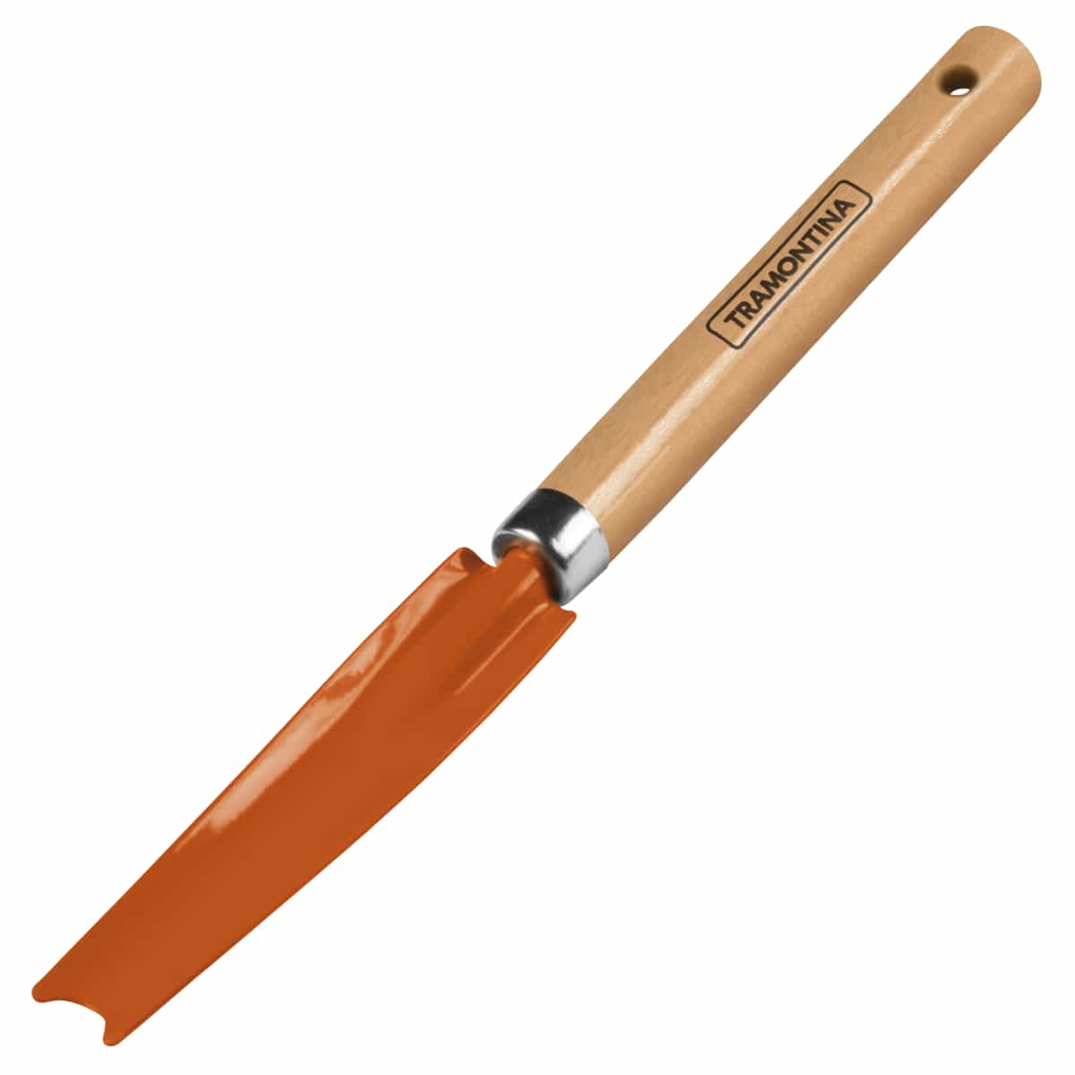 Arrancador de yuyos Tramontina de acero carbono con mango de madera