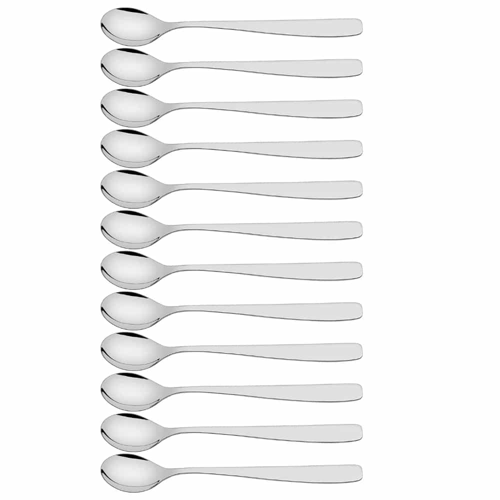 Cucharas de refresco Tramontina Cosmos de acero inoxidable 18 cm pack de 12 unidades