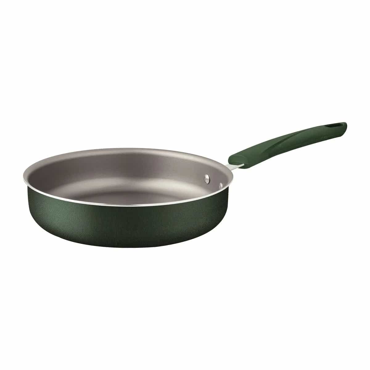 Sartén recta antiadherente Tramontina LYF 24 cm 2 L verde