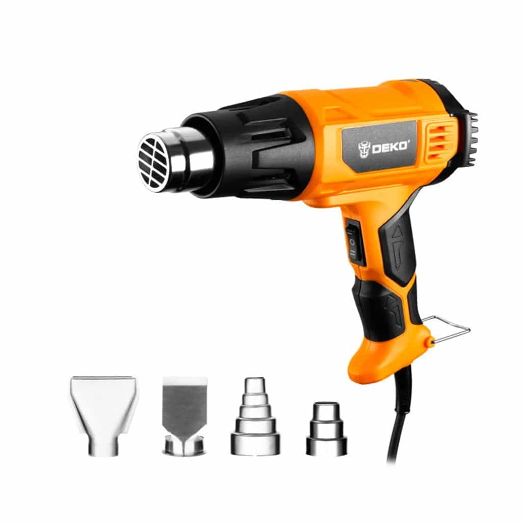 Pistola De Calor 2000w Dkhg03 Deko 220 V 50 Hz Accesorios