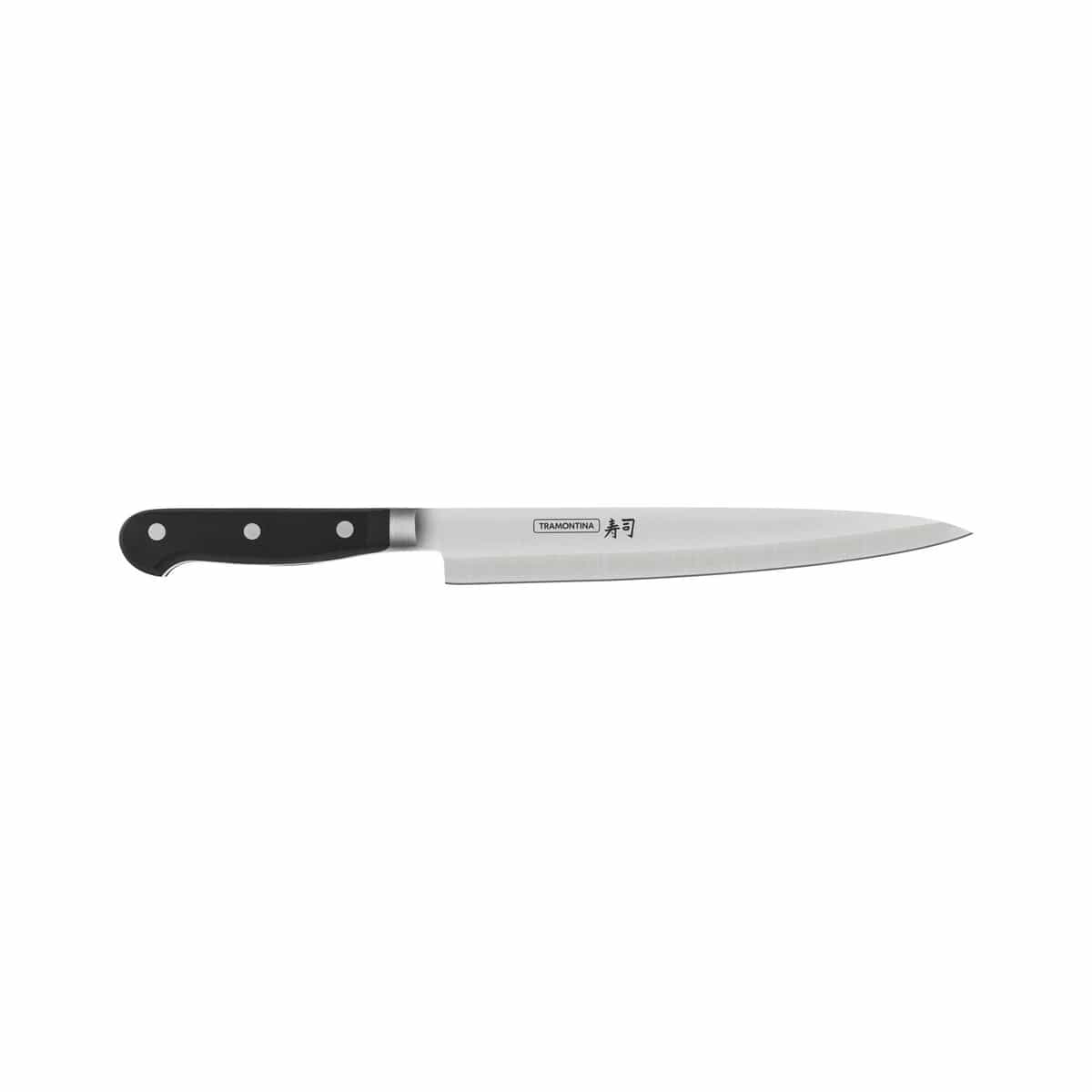 Cuchillo Yanagiba Tramontina Sushi Gold de acero inoxidable 9 pulgadas