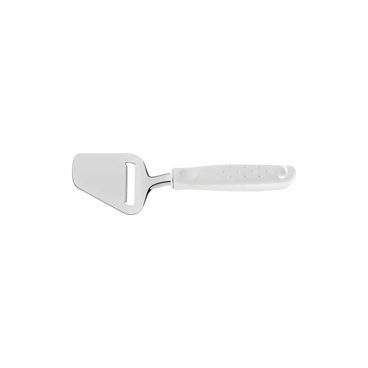 Cortador de queso Tramontina Utilità de acero inoxidable 22.6 cm con mango blanco