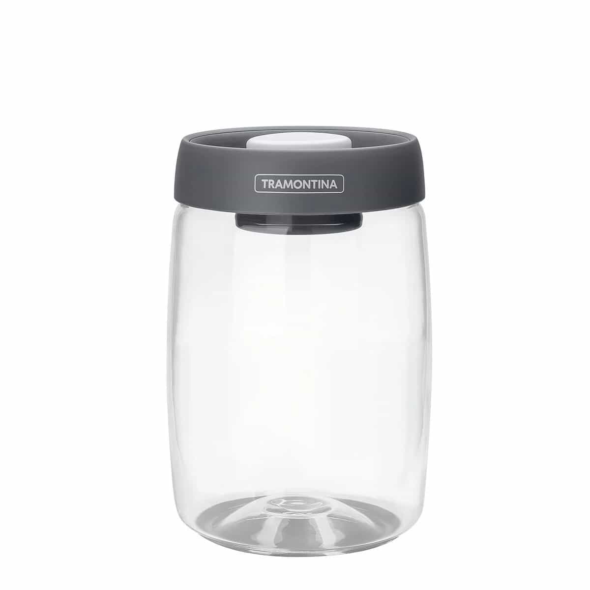 Frasco De Vidrio Tramontina Purezza Hermetico 1200 Ml