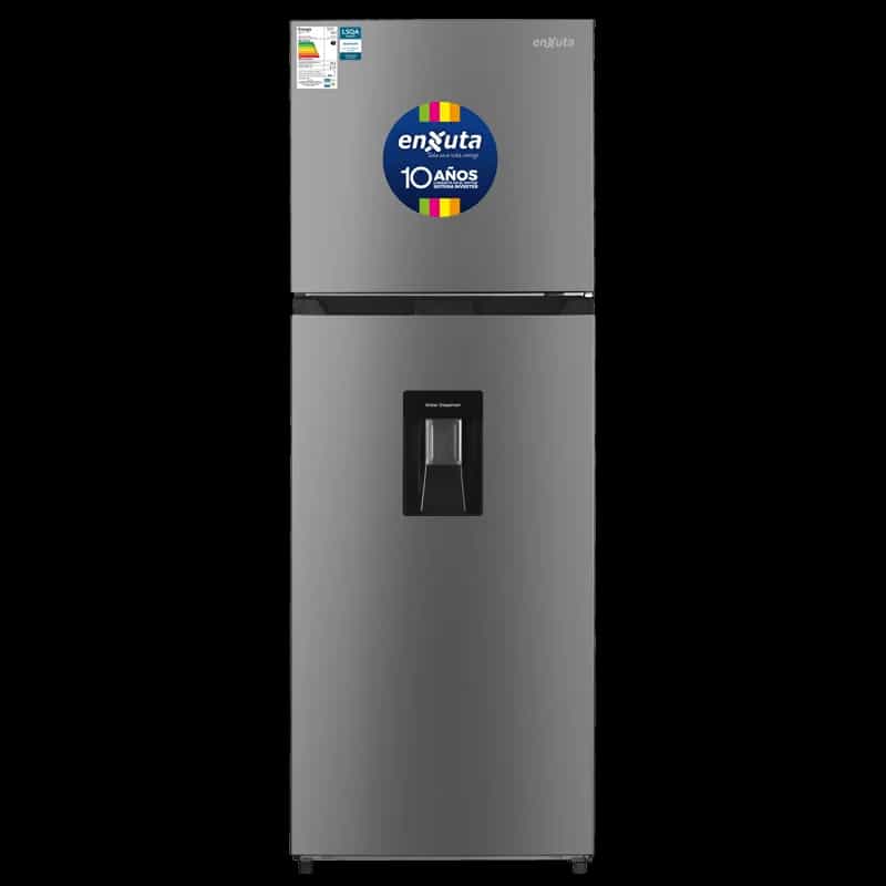 Refrigerador Frío Seco Inverter 245 Litros Inox con Dispensador