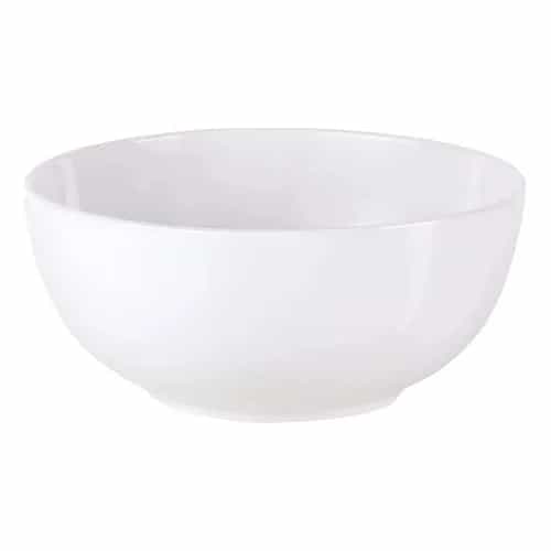 Ensaladera Porcelana Tramontina Maria Augusta 24 Cm Blanca X6