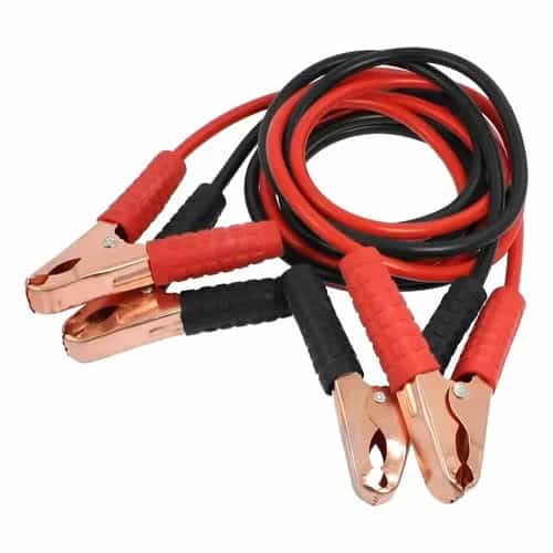 Cables De Arranque Batería 600 Amp 2 M Con Pinzas Y Estuche