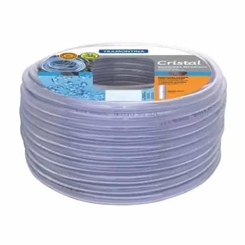 Manguera transparente de PVC Tramontina Cristal 50 m