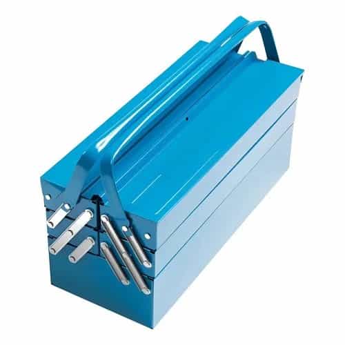 Caja de Herramientas Tramontina Metal 5 Cajones Azul