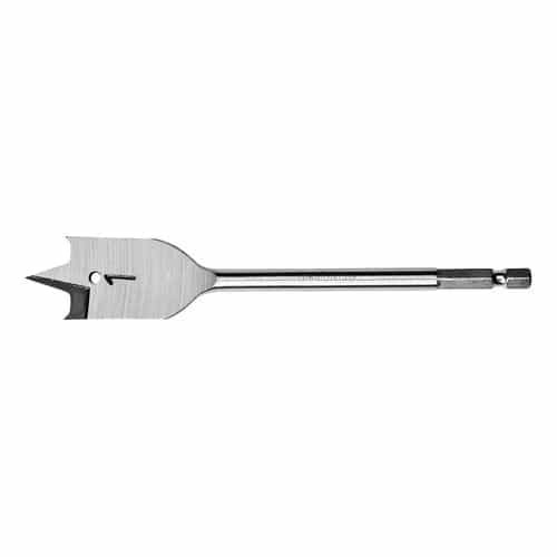 Broca plana para madera Tramontina Master 1 pulgada x 150 mm