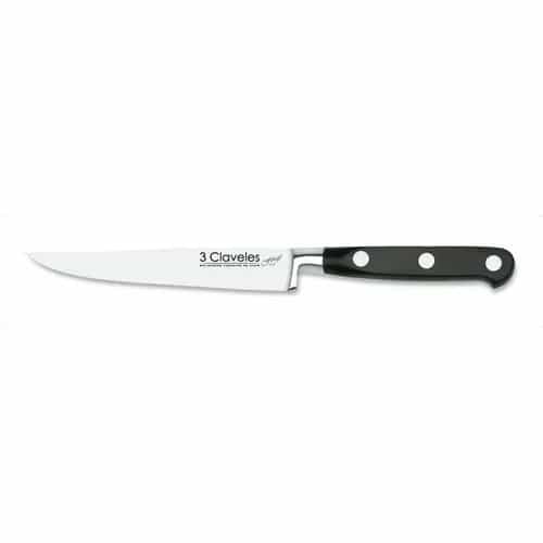 Cuchillo Chuletero 3 Claveles Forge 12 Cm Acero Inoxidable