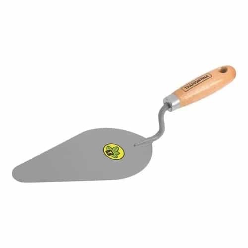 Cuchara de albañil con mango de madera Tramontina 8 pulgadas