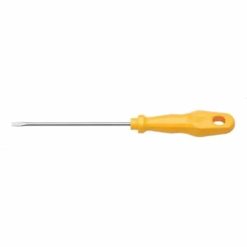 Destornillador plano Tramontina Master Yellow 1/8 x 6 pulgadas