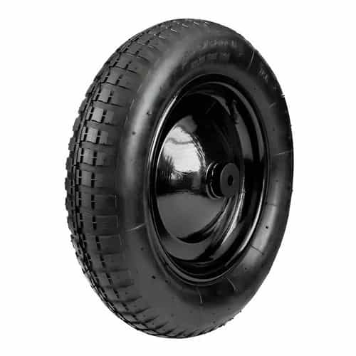 Rueda Para Carretilla Tramontina Con Buje Plástico 3.25/8