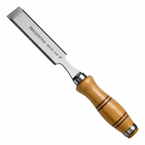 Formón Tramontina Mango De Madera 1'' Acero Al Carbono