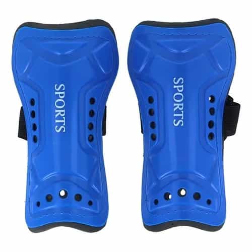 Canilleras Deportivas Para Niños 16 Cm Talle S Azul