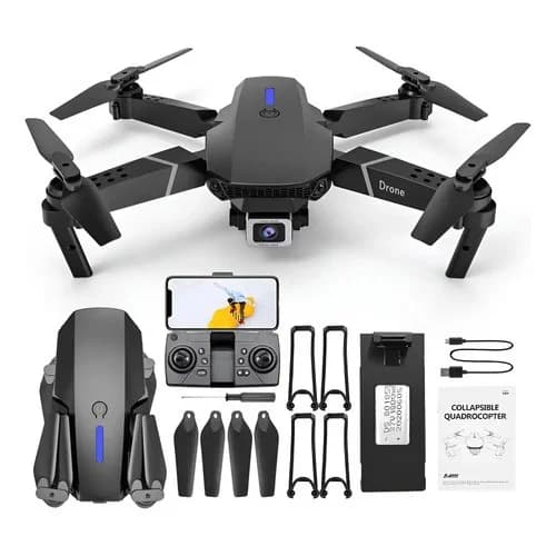 Mini Drone Plegable Con Cámara 2.4G Wifi Y Control Remoto