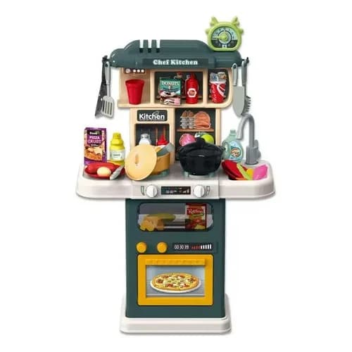Cocina Infantil Juguete Con Luz Y Sonido 64 Piezas — miniatura 4