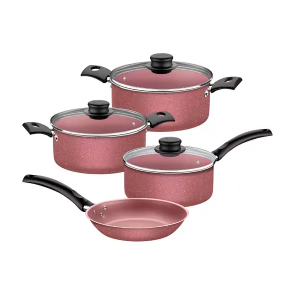 Batería de cocina Tramontina Linz antiadherente 7 piezas — miniatura 2