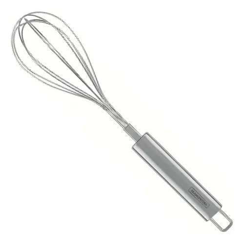 Batidor manual Tramontina Marffim de acero inoxidable 29 cm