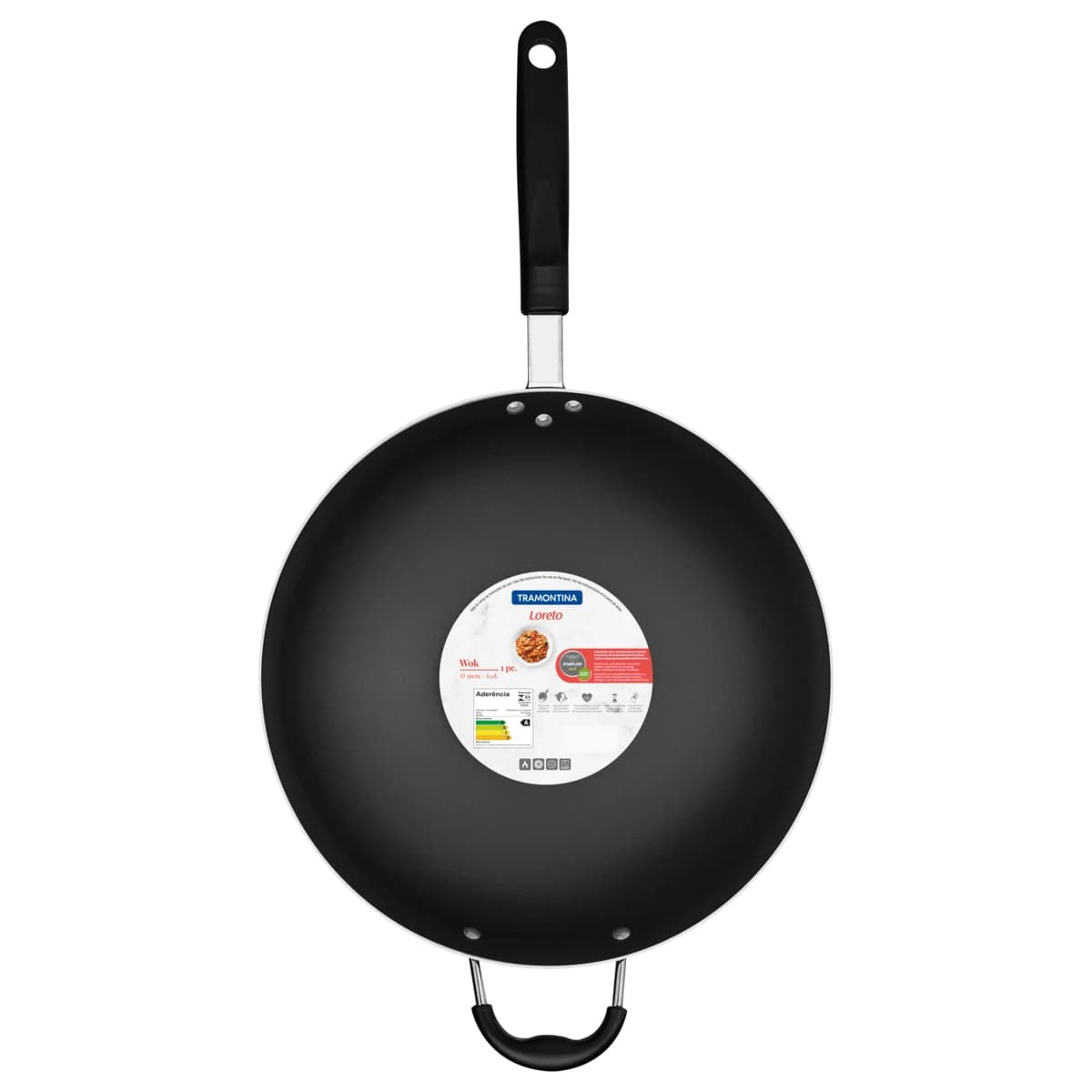 Sarten Wok Tramontina Antiadherente 36 Cm — miniatura 3