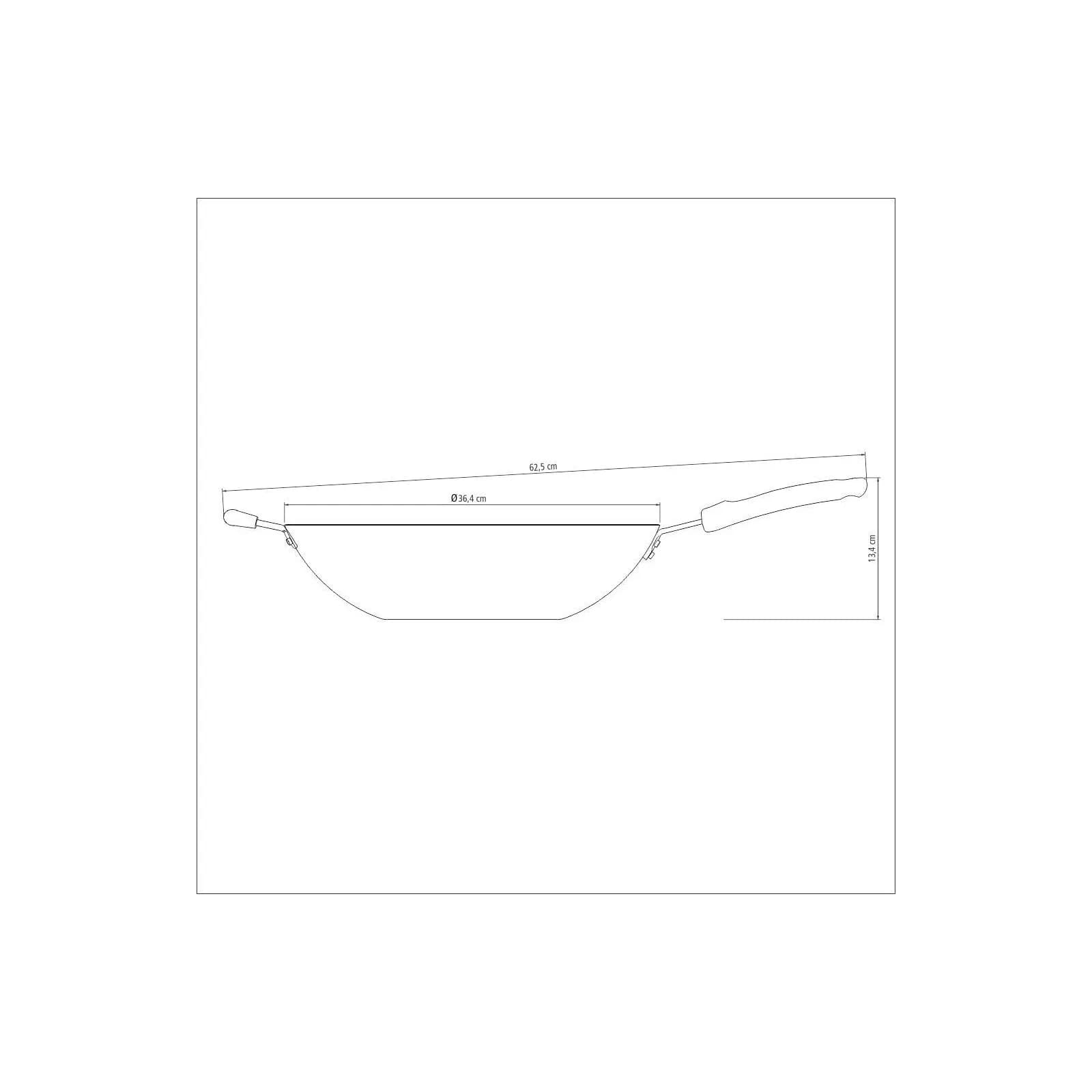 Sarten Wok Tramontina Antiadherente 36 Cm — miniatura 4