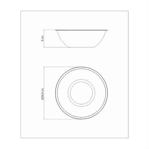 Bowl Tramontina Acero Inoxidable 24 Cm 3 Llitros — miniatura 2