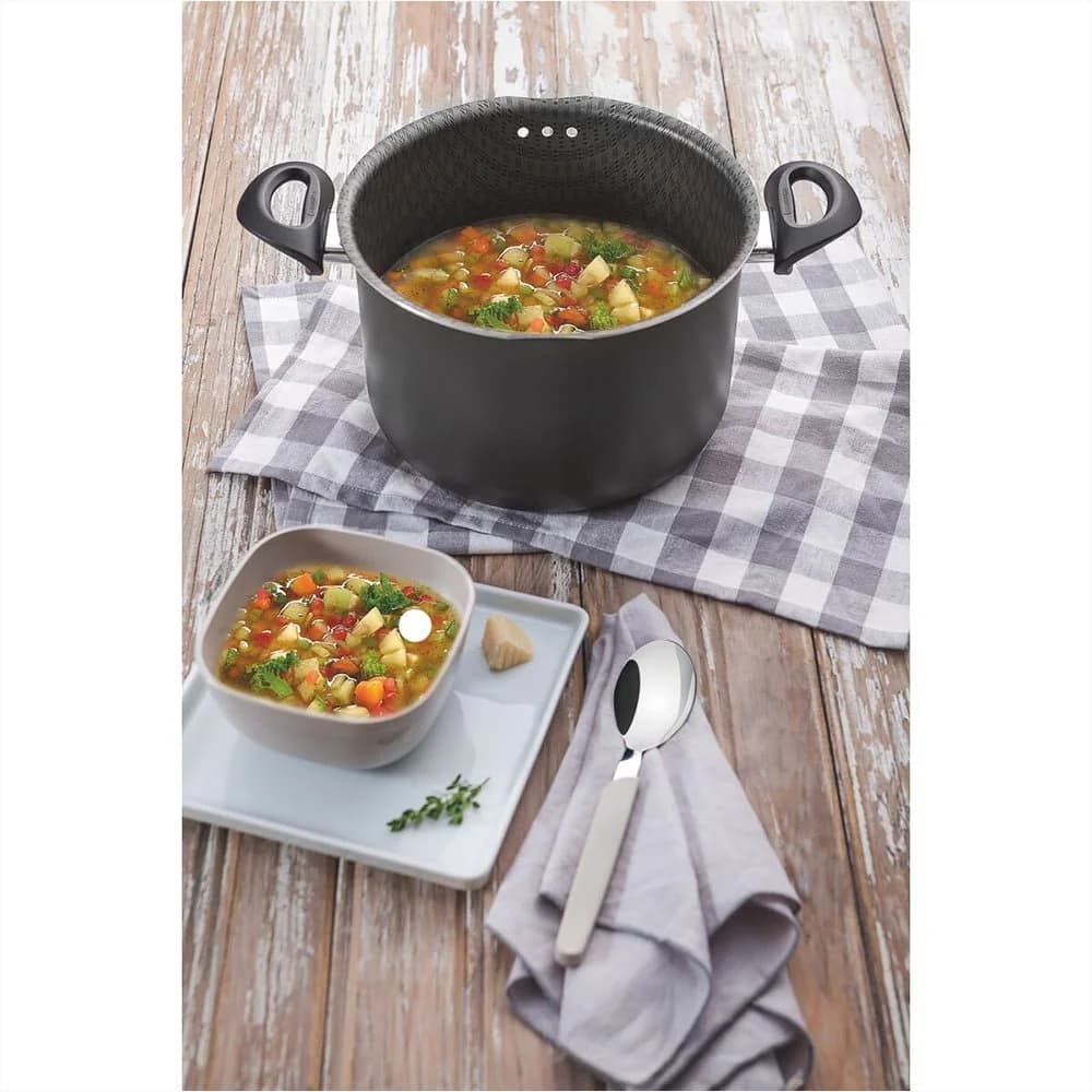Olla Tramontina Pasta Spaghetti 24 Cm 7.50 Litros Teflon — miniatura 5