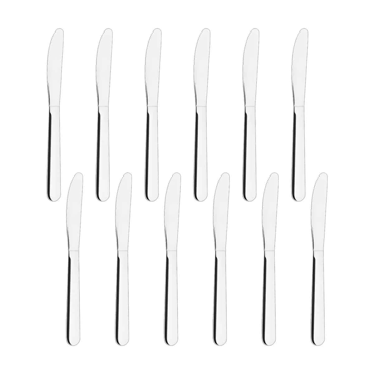 Cuchillo Postre Malibu X 12 Unid. Tramontina Ac. Inoxidable — imagen 1 de 5