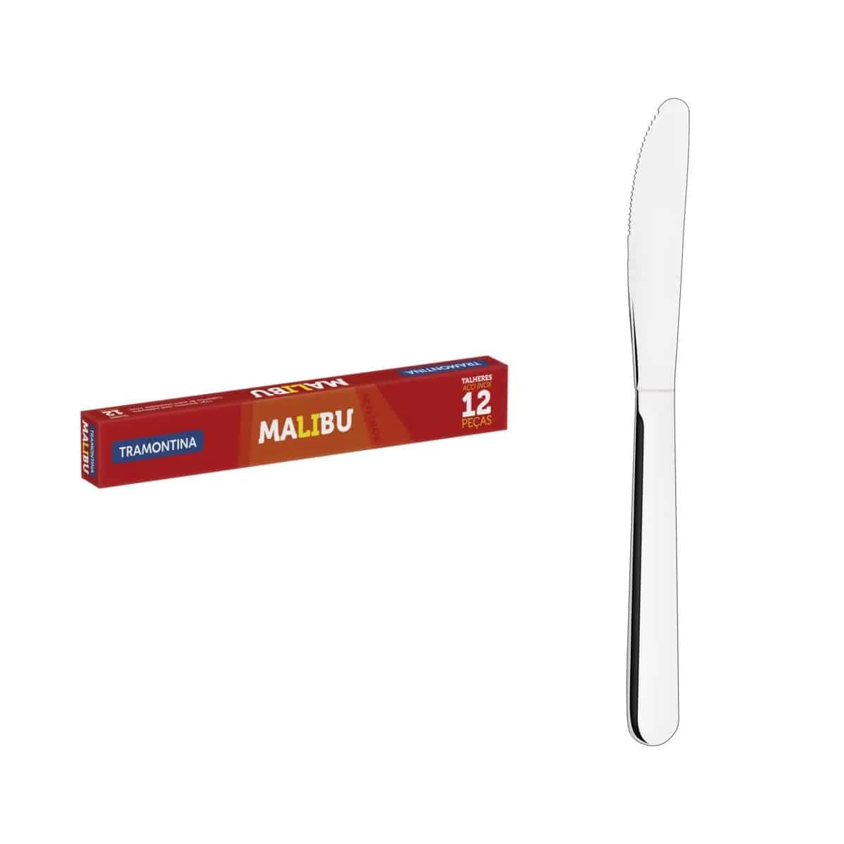 Cuchillo Postre Malibu X 12 Unid. Tramontina Ac. Inoxidable — miniatura 2