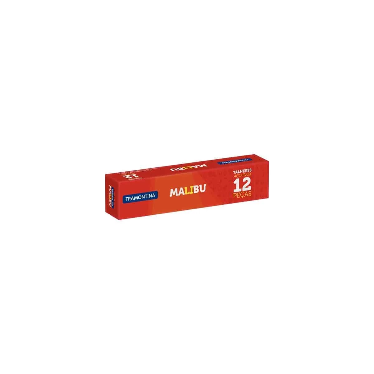 Cuchara Postre Malibu X 12 Unid. Tramontina Ac. Inoxidable — miniatura 3