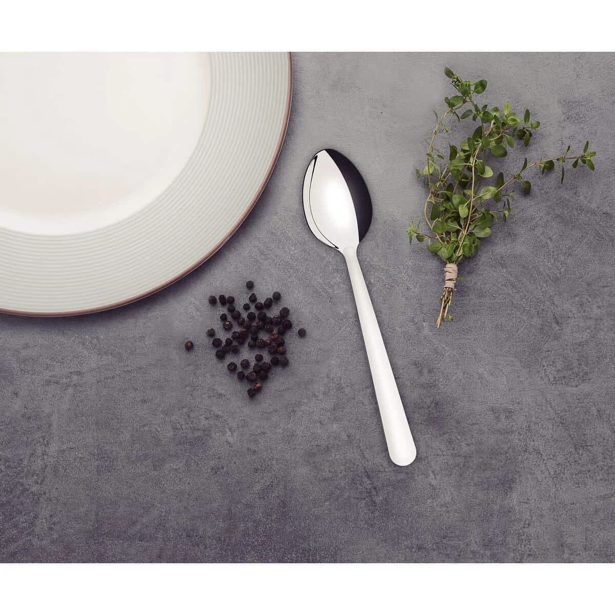 Cuchara Postre Malibu X 12 Unid. Tramontina Ac. Inoxidable — miniatura 5