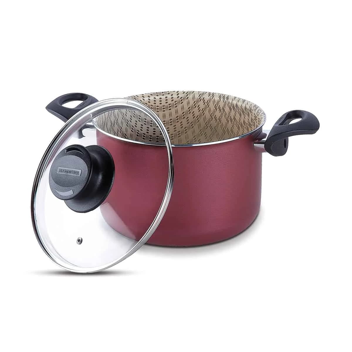 Olla Tramontina Teflon 22 Cm 6 Litros Antiadherente Paris — miniatura 2