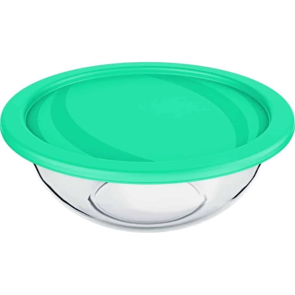 Bowl Vidrio Con Tapa Marinex 3000 Ml — miniatura 3