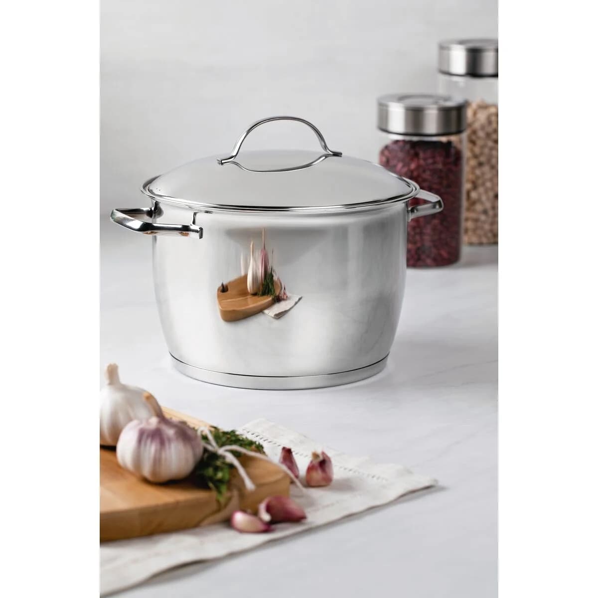 Olla Induccion Tramontina 24 Cm 7,50 Litros Allegra — miniatura 4