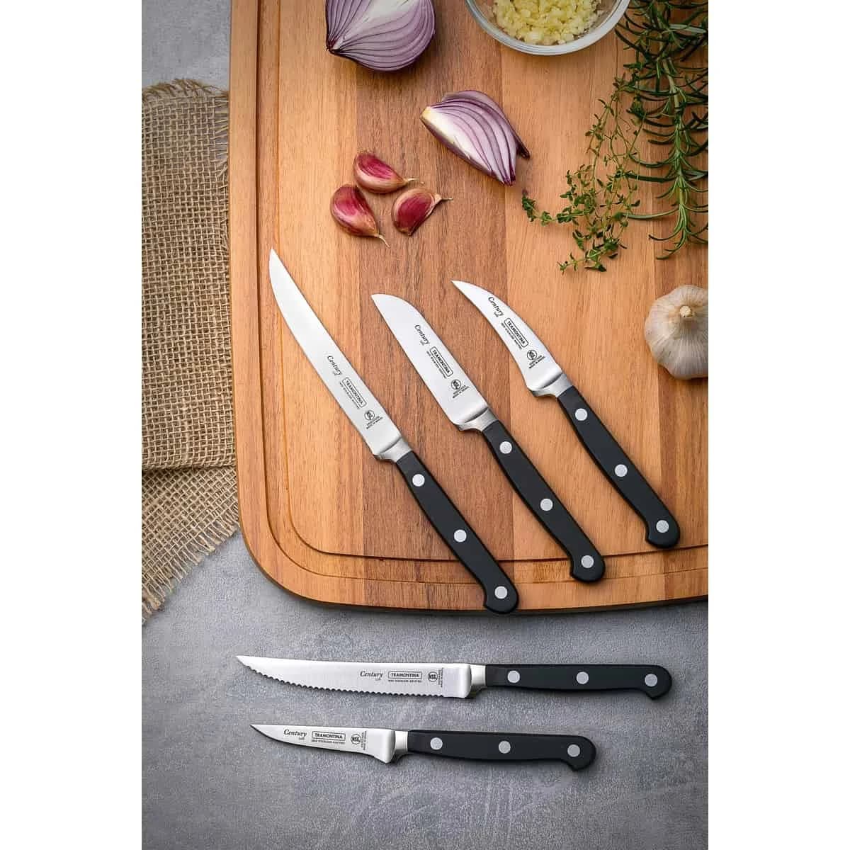 Cuchillo Tramontina Legumbres 3 Pulgadas Century — miniatura 3