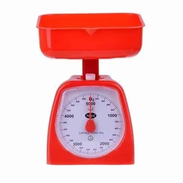Balanza De Cocina 5 Kg Plastico — imagen 1 de 4