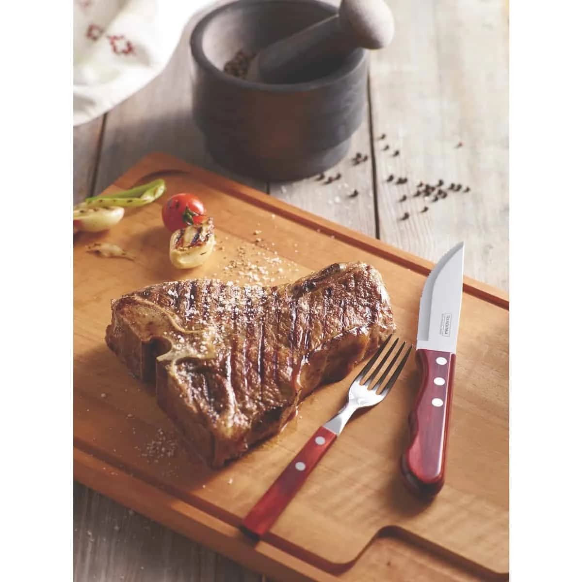 Tabla De Madera 47 X 30 Cm Churrasco Tramontina — miniatura 2