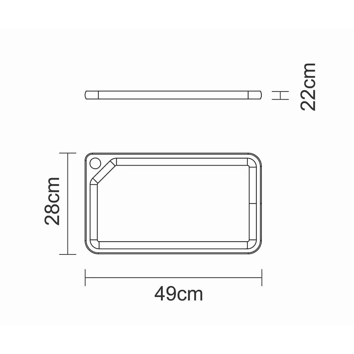 Tabla De Madera Asado Tramontina Rectangular  49 Cm X 28 Cm — miniatura 4