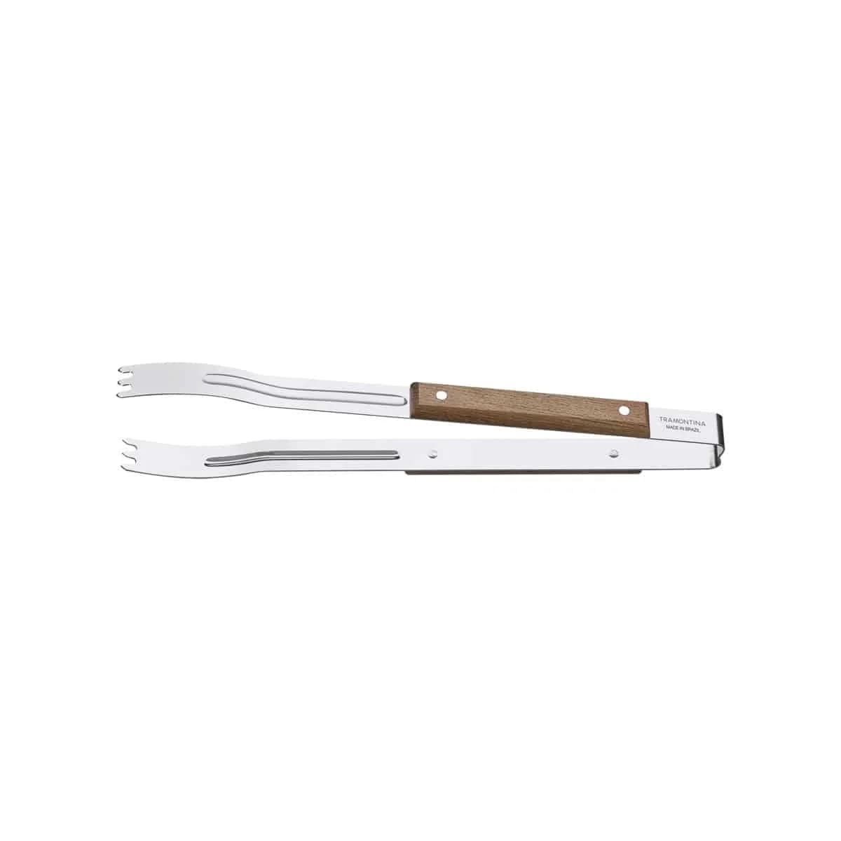Pinza De Asado Carne Tramontina Madera 38 Cm Churrasco — imagen 1 de 3