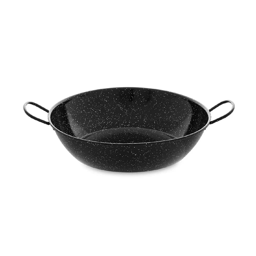 Sarten Honda Acero Esmaltado Con Asas 40 Cm Vaello — imagen 1 de 1