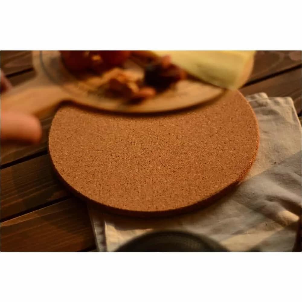 Tabla De Corcho Bambu Madera Redonda 23 X 1 Cm Bambum — miniatura 2