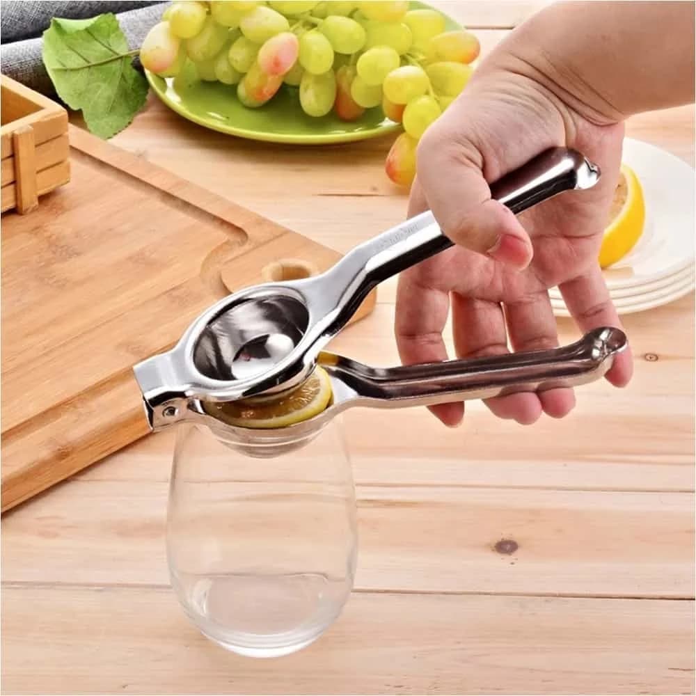 Exprimidor Manual De Lima Limon Citricos Acero Inoxidable — miniatura 2