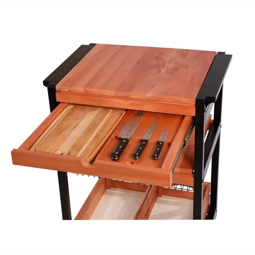 Organizador De Cocina Carro Auxiliar Parrilla Tramontina — miniatura 3
