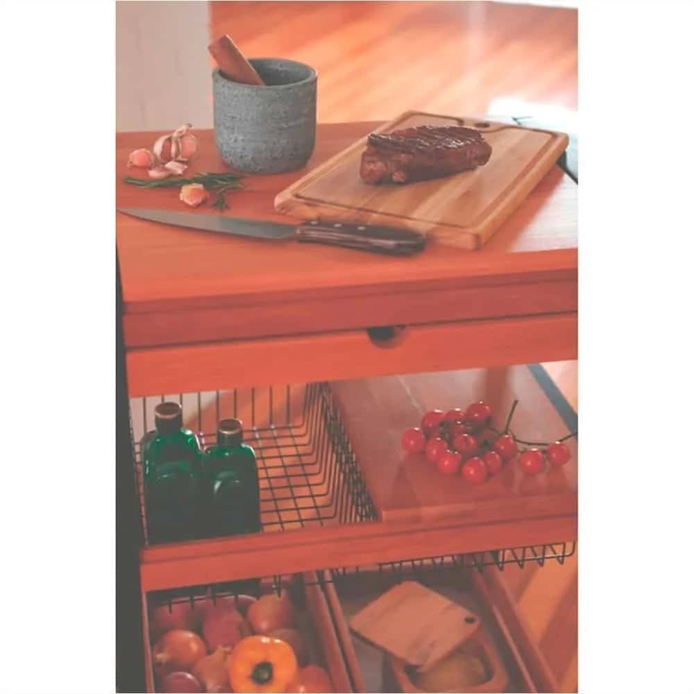 Organizador De Cocina Carro Auxiliar Parrilla Tramontina — miniatura 5