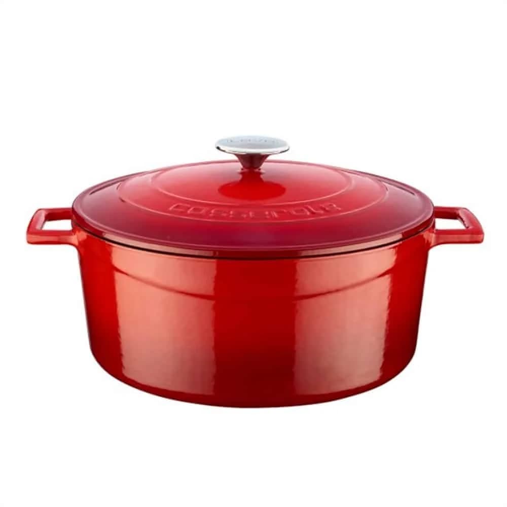 Olla Cacerola Lava Esmaltada Hierro Fundido 28 Cm 6.7 Litros — imagen 3 de 3