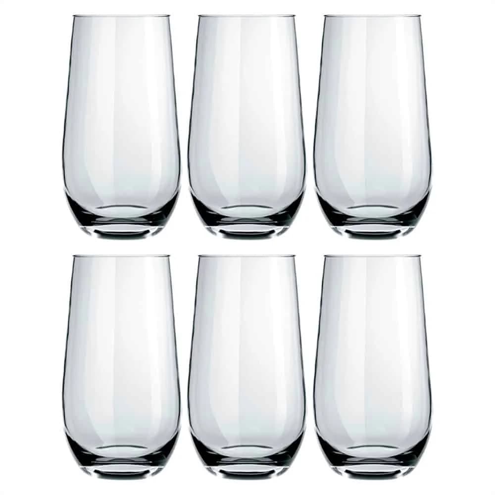 Vaso Vidrio Dubai Nadir Refresco 530 Ml X 6 Unidades — imagen 1 de 2