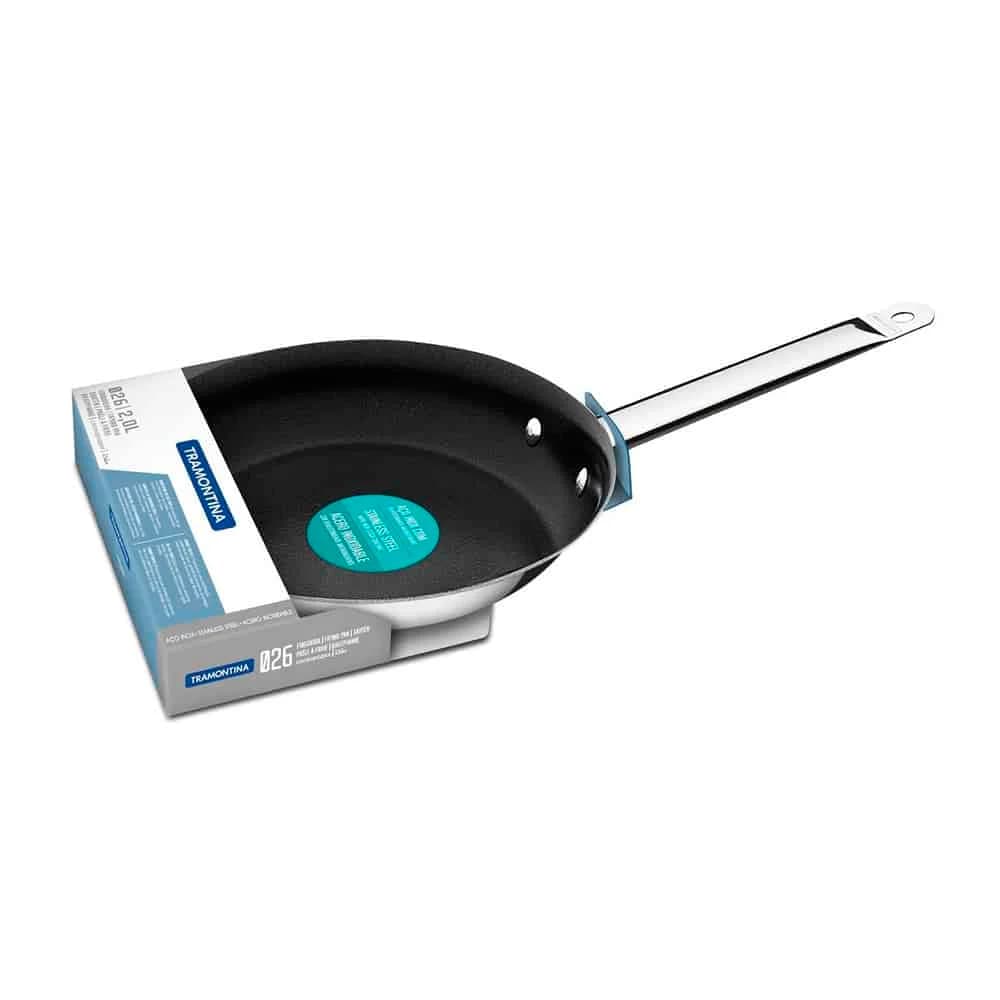 Sarten Tramontina Acero Inoxidable Induccion 26 Cm Antiadher — miniatura 3