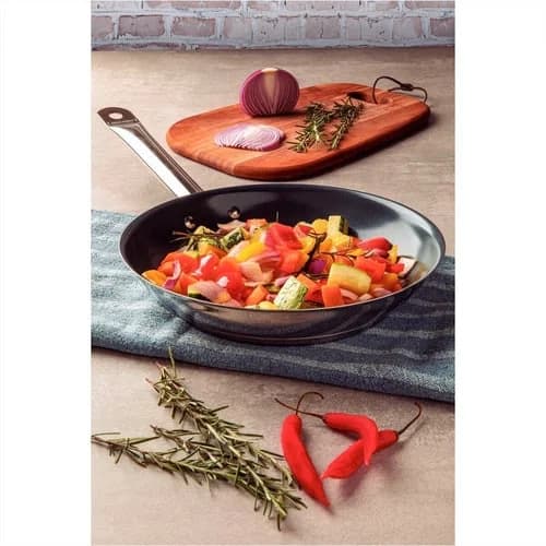 Sarten Tramontina Acero Inoxidable Induccion 26 Cm Ceramico — miniatura 6